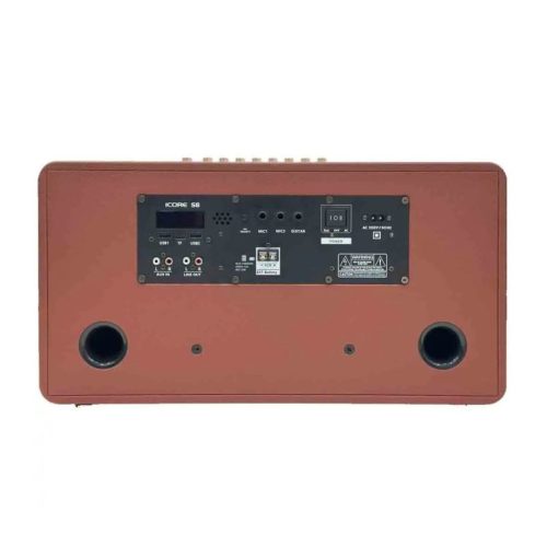 Mặt sau Loa Karaoke Xách Tay Icore S8