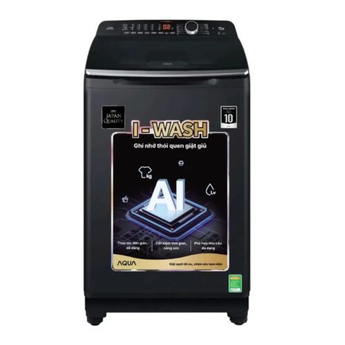 Máy Giặt Aqua 12 Kg AQW-FR120HT.BK cửa trên