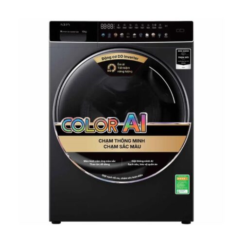 Máy Giặt Aqua Inverter 10 Kg AQD-DW1000J.BK cửa trước