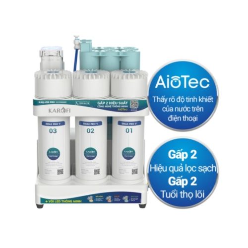 Máy lọc nước RO Karofi KAQ-U95 Pro
