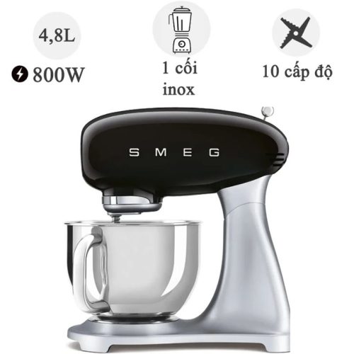 Máy trộn Smeg SMF02BLEU màu đen 800W