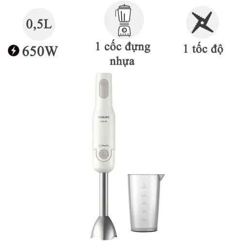 Máy xay sinh tố cầm tay Philips HR2534/00 650W