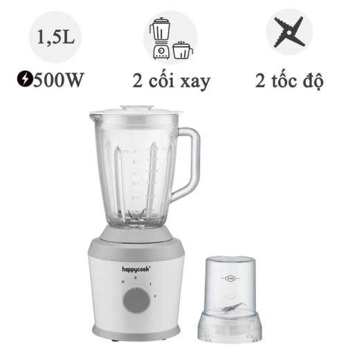 Máy xay sinh tố HappyCook HCB-150GW 1.5 Lít