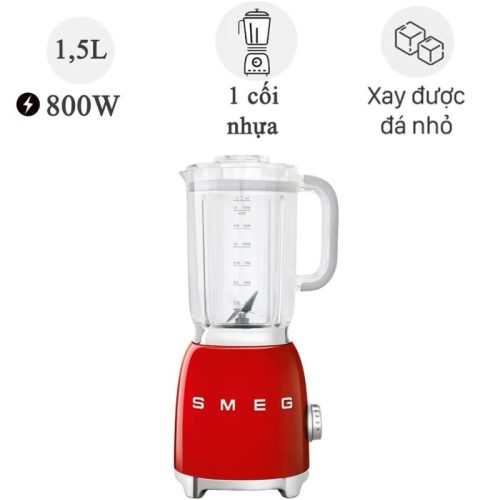 Máy xay sinh tố SMEG BLF01RDEU Đỏ