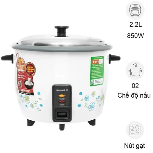 Nồi cơm điện Sharp KSH-228SNV-SF 2.2 lít