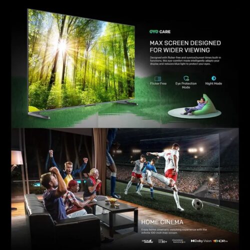 Tính năng Tivi Google QLED 4K 100 Inch Coocaa 100A5D