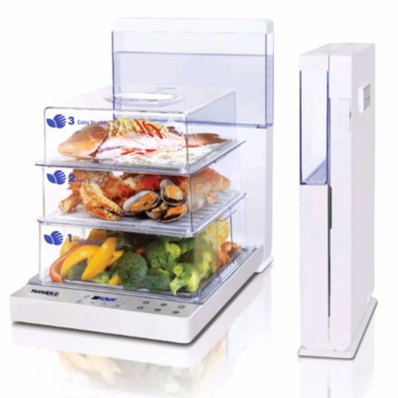 Máy hấp điện gấp gọn Panworld PW-2313 4 Ảnh máy hấp điện gấp gọn Panworld PW-2313
