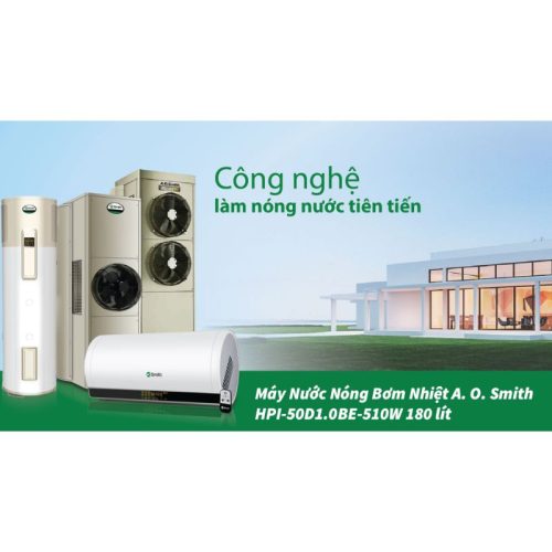 Ảnh máy nước nóng A. O. Smith HPI-50D1.0BE-510W