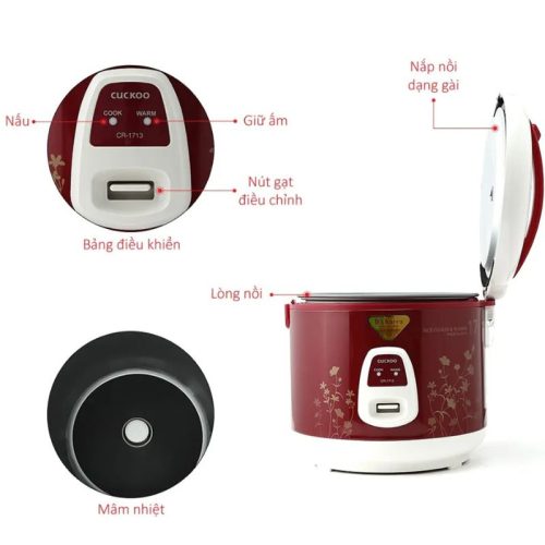 Ảnh nồi cơm điện Cuckoo CR-1713 3.0 Lít