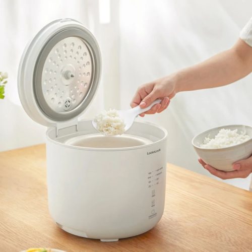 Ảnh nồi cơm điện Lock&lock Donggeurami Rice Cooker EJR334IVY 1.0 Lít