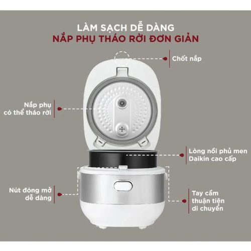 Ảnh nồi cơm điện tử Cuckoo CR-0690F 1.08L