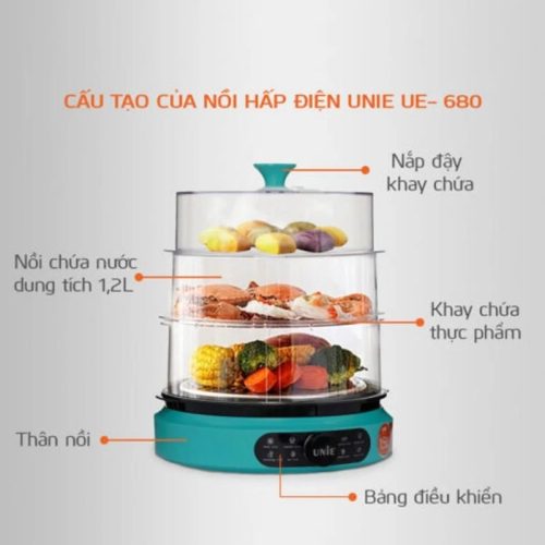 Nồi hấp Unie UE-680 đa năng 5 Ảnh nồi hấp Unie UE-680 đa năng