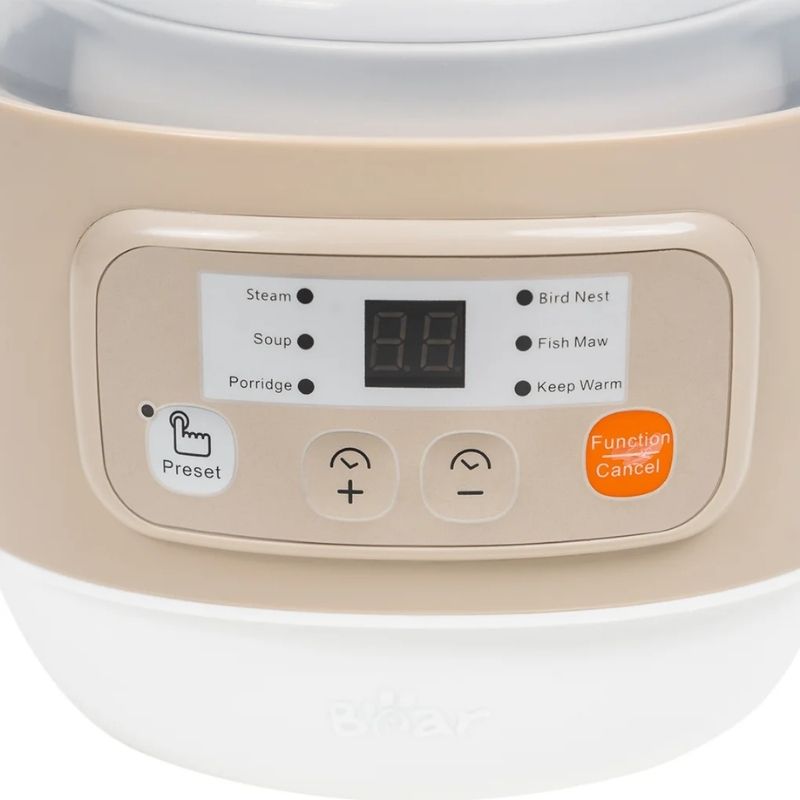 Nồi nấu chậm đa năng Bear DDZ-A08T8 Nâu 4 Ảnh nồi nấu chậm đa năng Bear DDZ-A08T8 Nâu