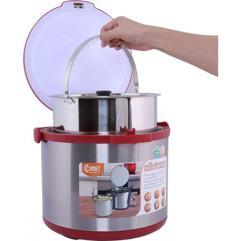 Nồi ủ nhiệt Comet CM7662 7 lít 4 Ảnh nồi ủ nhiệt Comet CM7662 7 lít