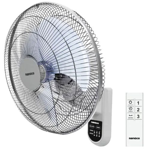 Ảnh quạt treo Remote Nanoco NWF1612RC - Màu xám