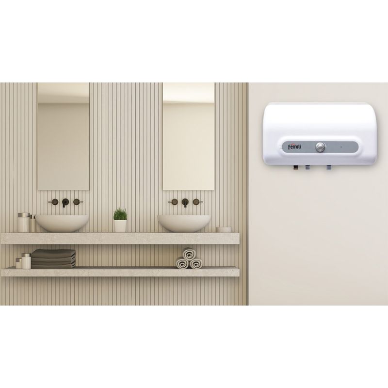 Máy nước nóng Ferroli QQ Evo 15L ME 4 Ảnh thực tế máy nước nóng Ferroli QQ Evo 15L ME