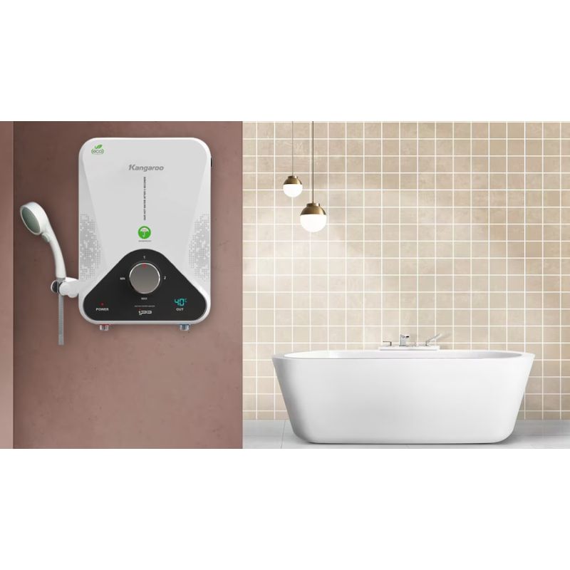 Máy nước nóng Kangaroo KG588WP 5 Ảnh thực tế máy nước nóng Kangaroo KG588WP