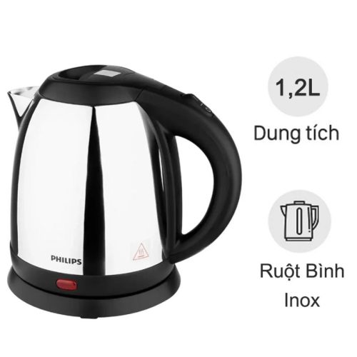 Bình đun siêu tốc 1.2 lít Philips HD9303
