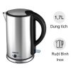 Bình đun siêu tốc 1.7 lít Philips HD9316
