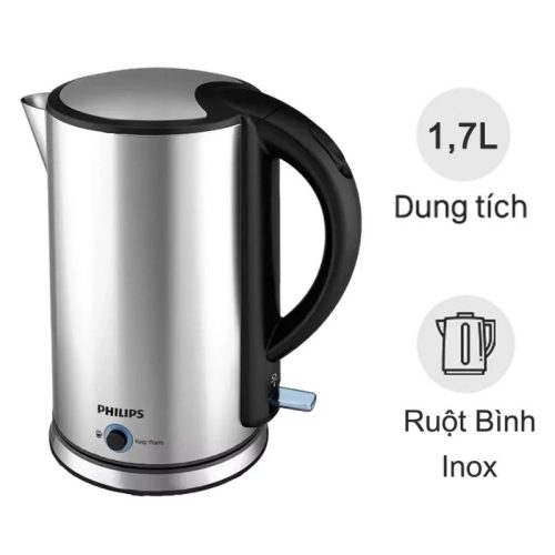 Bình đun siêu tốc 1.7 lít Philips HD9316