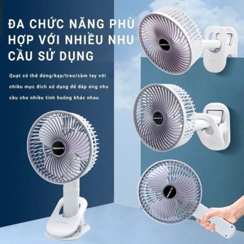 Hình ảnh quạt để bàn có sạc tích điện Perfect PF-QB2150