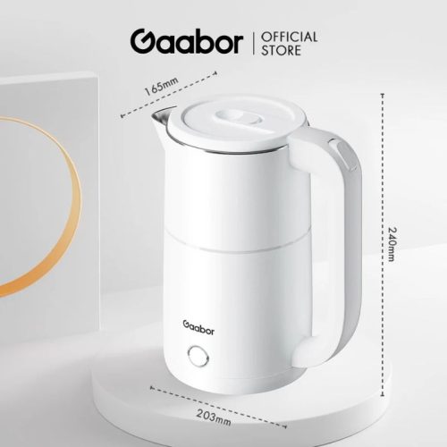Kích thước Ấm Điện Đun Nước Gaabor EK20M-WH02A