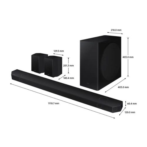 Kích thước Loa Thanh Samsung HW-Q930B