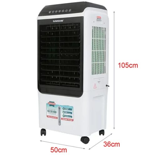 Kích thước máy làm mát không khí Sunhouse SHD7727