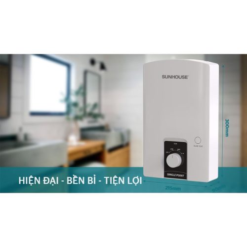 Kích thước máy nước nóng Sunhouse SHA-9452OP