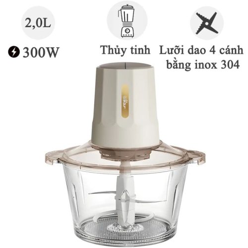 Máy xay thịt Bear QSJ-E03B2 2.0 Lít