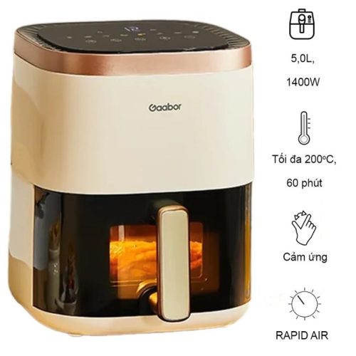 Nồi chiên không dầu Gaabor AF50T-WH01A