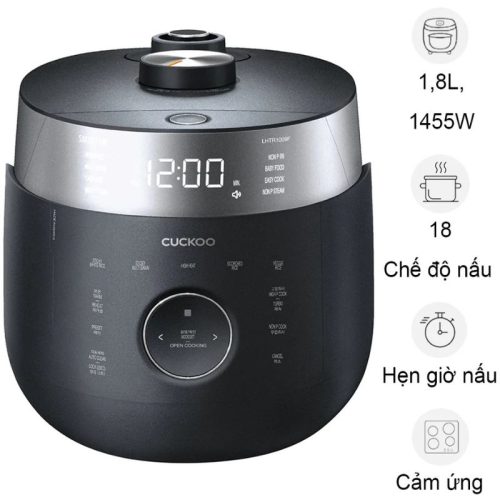 Nồi cơm cao tần áp suất Kép Cuckoo CRP-LHTR1009F 1.8 Lít