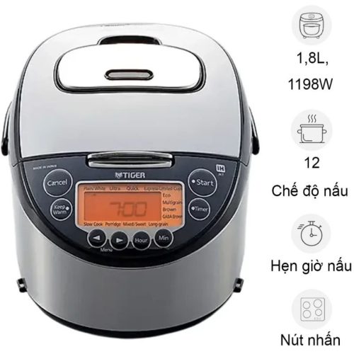 Nồi cơm điện cao tần Tiger JKT-D18V-SK