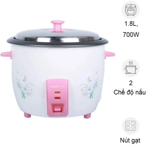 Nồi cơm điện nắp rời Perfect PF-CR18