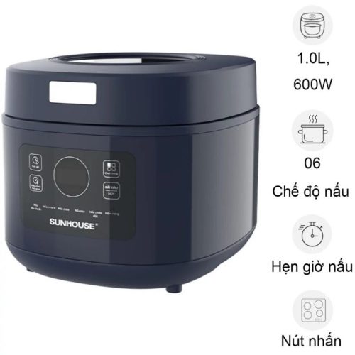 Nồi cơm điện tử Sunhouse SHD8802 1 Lít