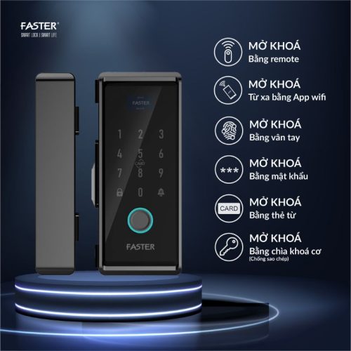 Ảnh khóa thông minh Faster FSG01APP BL