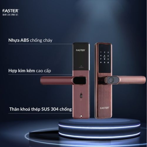 Ảnh khóa thông minh Faster FSID30K AC