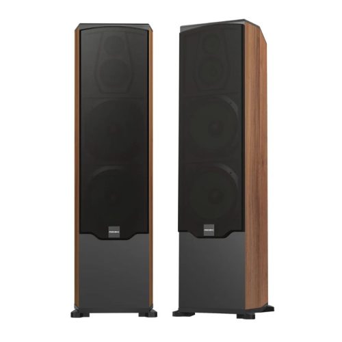 Ảnh Loa Đứng Karaoke Và Nghe Nhạc Bass Đôi 10-inch Paramax F-2500 (Walnut)