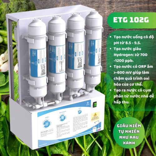 Ảnh máy lọc nước ion kiềm Etugi ETG102G