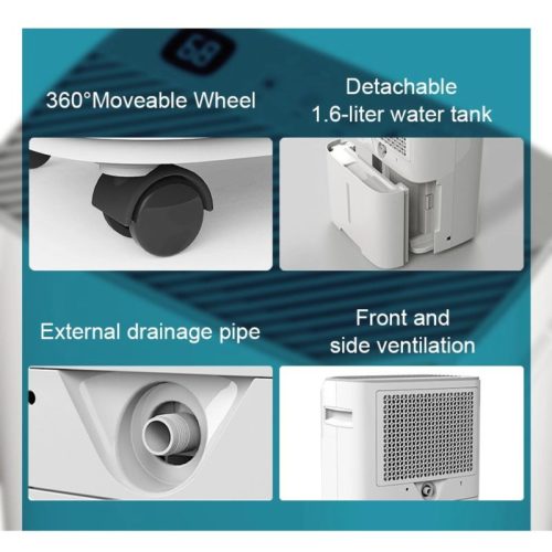 Chi tiết máy hút ẩm Steiger STG - 836DW