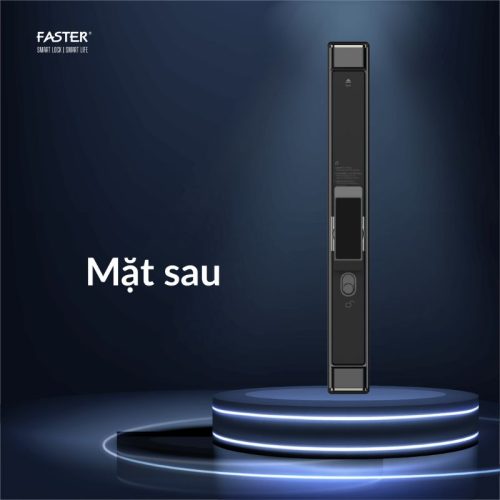 Mặt sau khóa thông minh Faster FS6901 BL