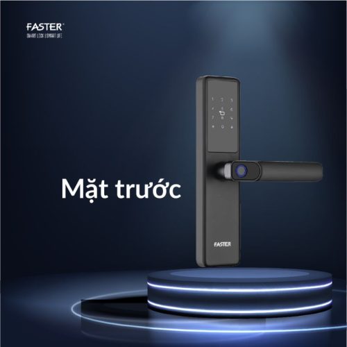 Mặt trước khóa thông minh Faster FSID30K BL