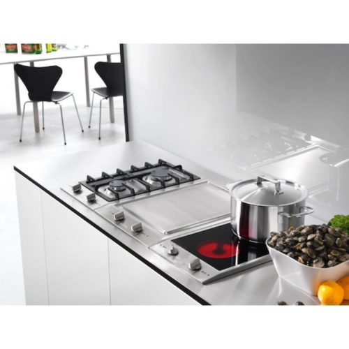 Ảnh bếp hồng ngoại Domino Miele 2 vùng nấu CS 1112 E lắp âm