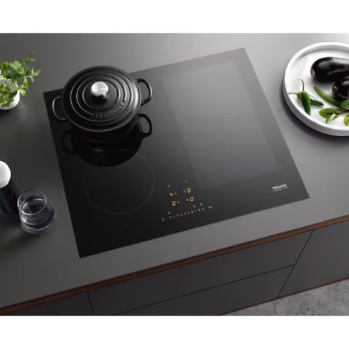 Ảnh bếp từ đa điểm Miele 4 vùng nấu KM 7404 FX lắp âm