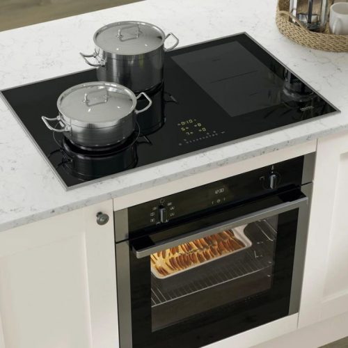 Ảnh bếp từ đa điểm Miele 4 vùng nấu KM 7474 FL lắp âm