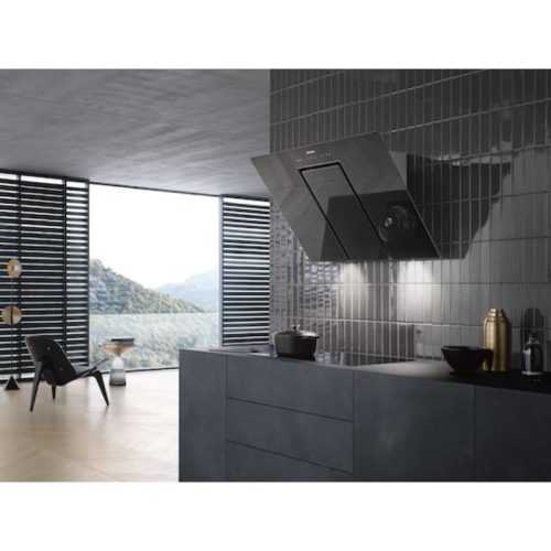 Ảnh máy hút mùi treo tường Miele DA 6498 W Pure Black