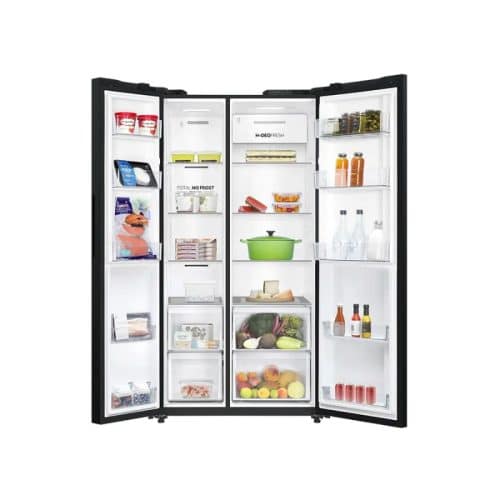 Ảnh tủ lạnh 2 cánh Side by side Inverter 646 lít Aqua AQR-S682XA(BL)