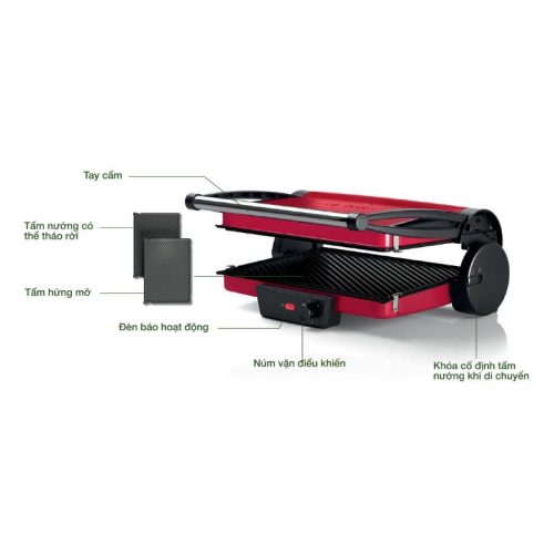 Ảnh vỉ nướng điện Bosch TCG4104
