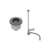 Bộ xả chậu 1 hộc Hafele 567.24.491 Đen