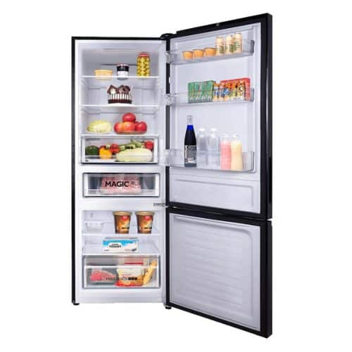 Cánh tủ lạnh 2 cánh ngăn đá dưới Inverter 324 lít Aqua AQR-B388MA(FB)